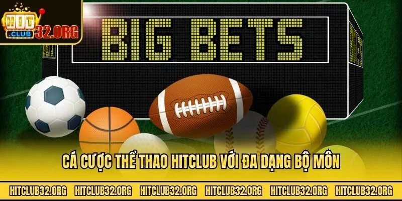 Cá cược thể thao Hitclub với đa dạng bộ môn
